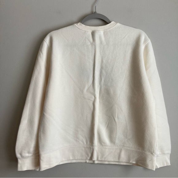 Classic Elements Holiday Christmas Embroidered Cardinal and Mistletoe Sweatshirt - Picture 8 of 9